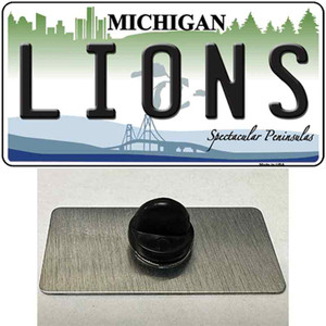 Lions Michigan State Wholesale Novelty Metal Hat Pin