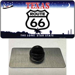 Route 66 Shield Texas Wholesale Novelty Metal Hat Pin