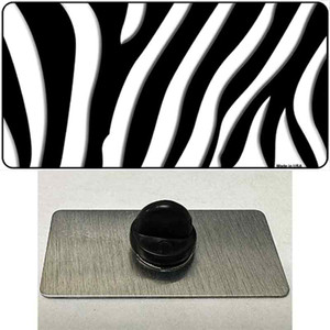 Black White Zebra Wholesale Novelty Metal Hat Pin
