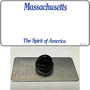 Massachusetts State Blank Wholesale Novelty Metal Hat Pin