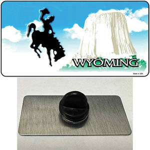 Wyoming State Blank Wholesale Novelty Metal Hat Pin