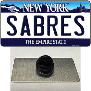 Sabres New York State Wholesale Novelty Metal Hat Pin