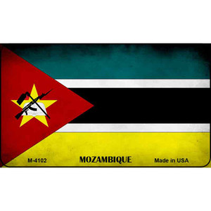Mozambique Flag Wholesale Novelty Metal Magnet