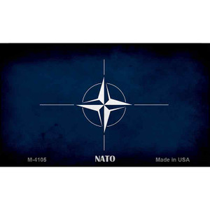 Nato Flag Wholesale Novelty Metal Magnet