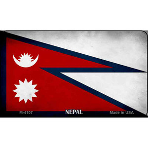 Nepal Flag Wholesale Novelty Metal Magnet