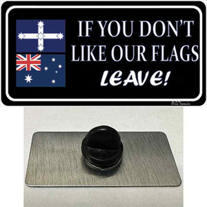 If You Dont Like Our Flag Leave Wholesale Novelty Metal Hat Pin