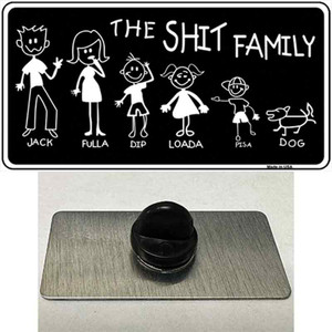 The Shit Family Wholesale Novelty Metal Hat Pin