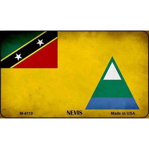 Nevis Flag Wholesale Novelty Metal Magnet