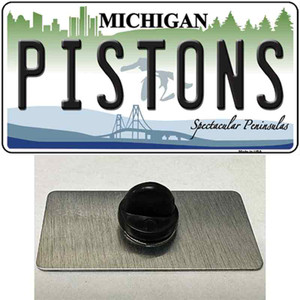 Pistons Michigan State Wholesale Novelty Metal Hat Pin