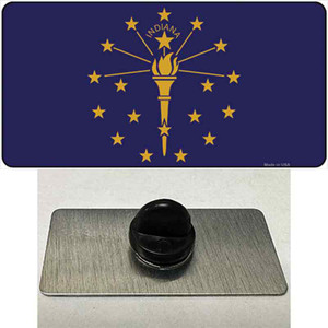 Indiana State Flag Wholesale Novelty Metal Hat Pin