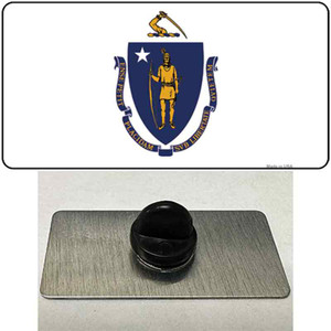 Massachusetts State Flag Wholesale Novelty Metal Hat Pin