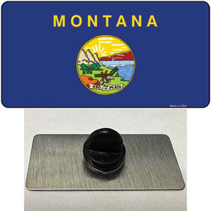Montana State Flag Wholesale Novelty Metal Hat Pin