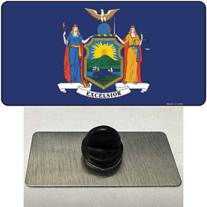 New York State Flag Wholesale Novelty Metal Hat Pin