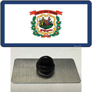 West Virginia State Flag Wholesale Novelty Metal Hat Pin