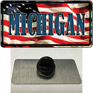 Michigan USA Wholesale Novelty Metal Hat Pin