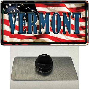 Vermont USA Wholesale Novelty Metal Hat Pin