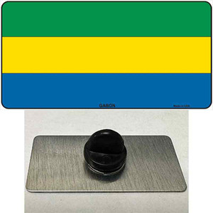 Gabon Flag Wholesale Novelty Metal Hat Pin