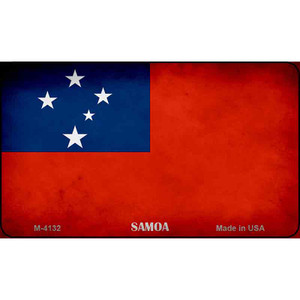Samoa Flag Wholesale Novelty Metal Magnet