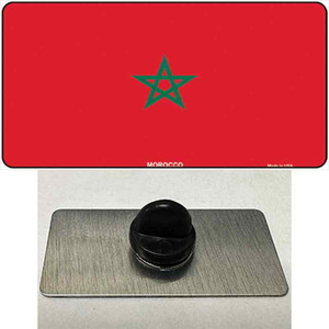 Morocco Flag Wholesale Novelty Metal Hat Pin