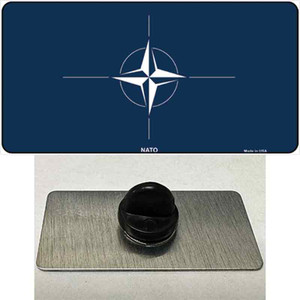 Nato Flag Wholesale Novelty Metal Hat Pin