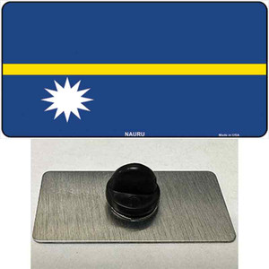 Nauru Flag Wholesale Novelty Metal Hat Pin