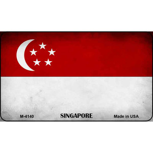 Singapore Flag Wholesale Novelty Metal Magnet