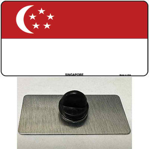 Singapore Flag Wholesale Novelty Metal Hat Pin