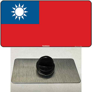Taiwan Flag Wholesale Novelty Metal Hat Pin