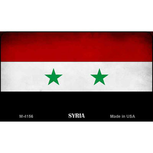 Syria Flag Wholesale Novelty Metal Magnet