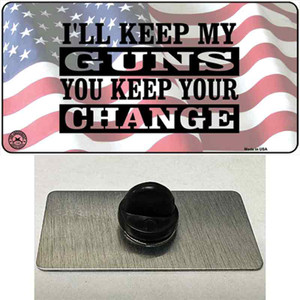 Ill Keep My Guns Wholesale Novelty Metal Hat Pin