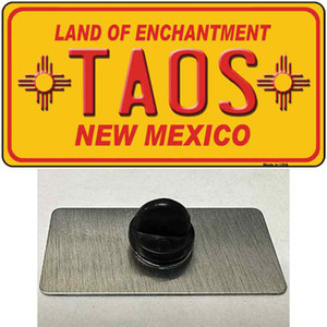 Taos Yellow New Mexico Wholesale Novelty Metal Hat Pin