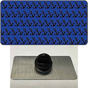 Blue Black Anchor Wholesale Novelty Metal Hat Pin
