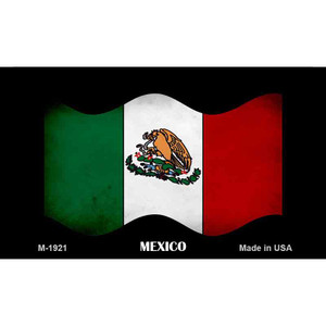 Mexico Waving Flag Wholesale Novelty Metal Magnet
