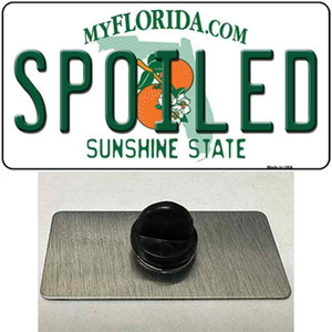 Spoiled Florida Wholesale Novelty Metal Hat Pin