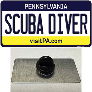 Scuba Diver Pennsylvania State Wholesale Novelty Metal Hat Pin