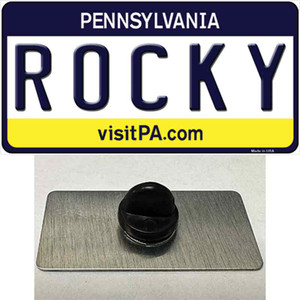 Rocky Pennsylvania State Wholesale Novelty Metal Hat Pin