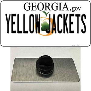 Yellow Jackets Georgia Wholesale Novelty Metal Hat Pin