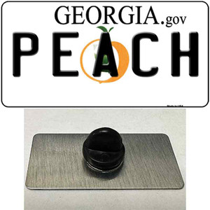 Peach Georgia Wholesale Novelty Metal Hat Pin