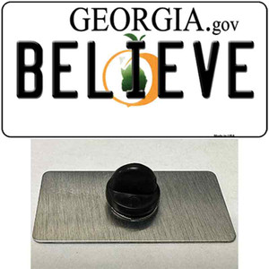 Believe Georgia Wholesale Novelty Metal Hat Pin