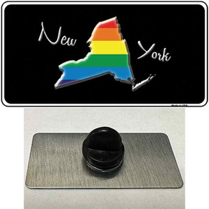 New York Rainbow Wholesale Novelty Metal Hat Pin