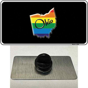 Ohio Rainbow Wholesale Novelty Metal Hat Pin