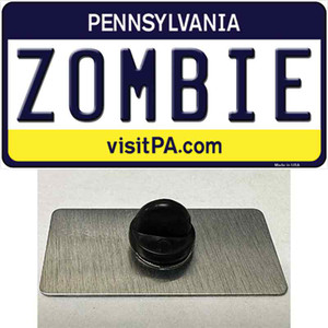 Zombie Pennsylvania State Wholesale Novelty Metal Hat Pin