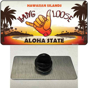 Hang Loose Hawaiian Islands Wholesale Novelty Metal Hat Pin