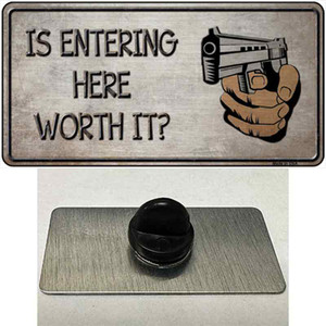 Entering Worth It Wholesale Novelty Metal Hat Pin