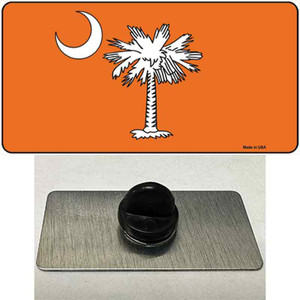 South Carolina Flag Orange Wholesale Novelty Metal Hat Pin