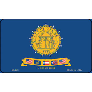 Georgia State Seal Flag Wholesale Novelty Metal Magnet M-473