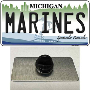Marines Michigan Wholesale Novelty Metal Hat Pin