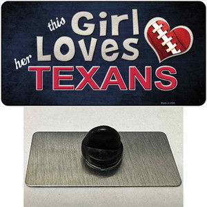 This Girl Loves Her Texans Wholesale Novelty Metal Hat Pin