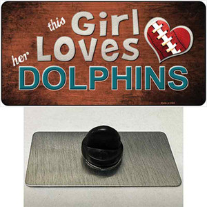 This Girl Loves Her Dolphins Wholesale Novelty Metal Hat Pin