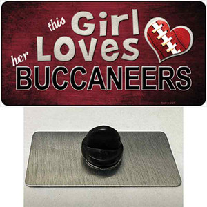 This Girl Loves Her Buccaneers Wholesale Novelty Metal Hat Pin